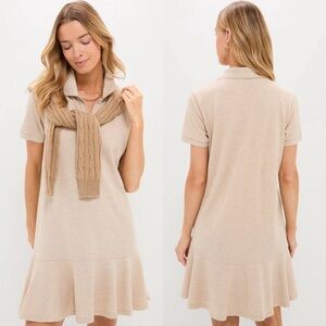 Tuckernuck Sandstone Pique May Polo Dress